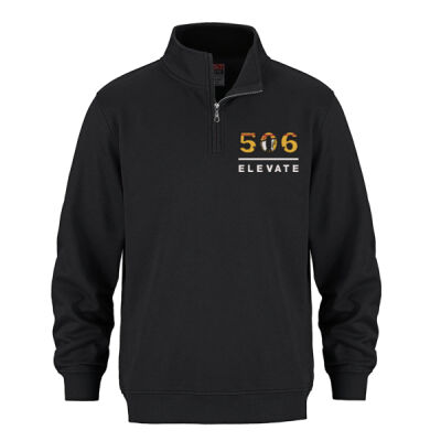 Adult 1/4 Zip Sweatshirt *Embroidered Logo* Thumbnail