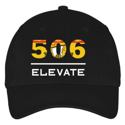 506 Elevate - Adult Cotton Twill Cap *Embroidered Logo*  Thumbnail